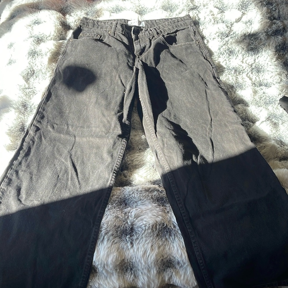 Motel rocks, low rise, straight jeans
